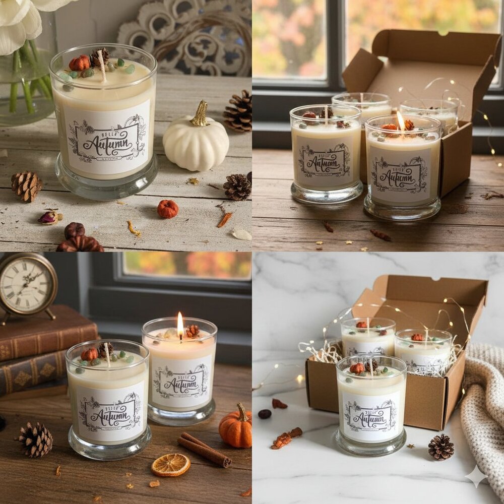 Hello Autumn Soy Wax Candle